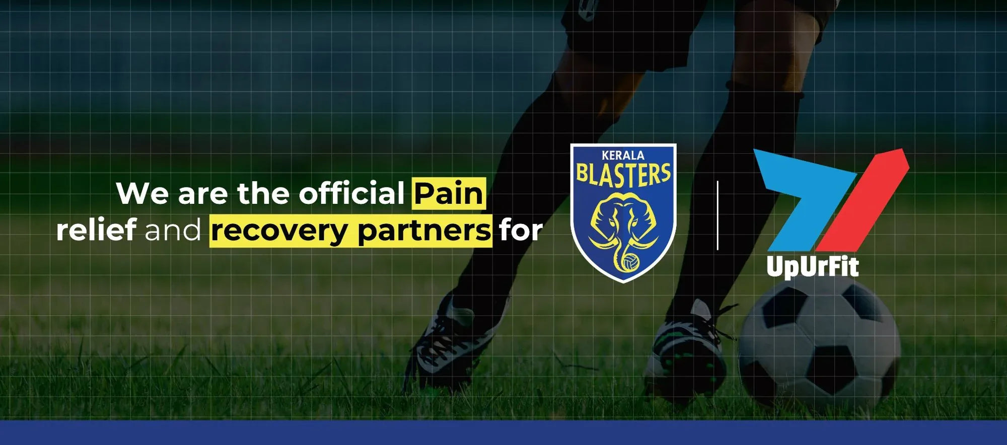 Kerala Blasters Pain relief and recovery partner