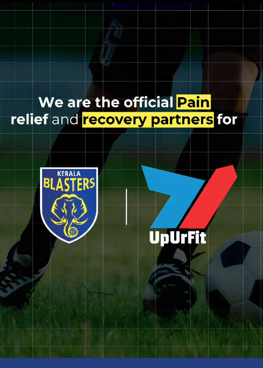 Kerala Blasters Pain relief and recovery partners