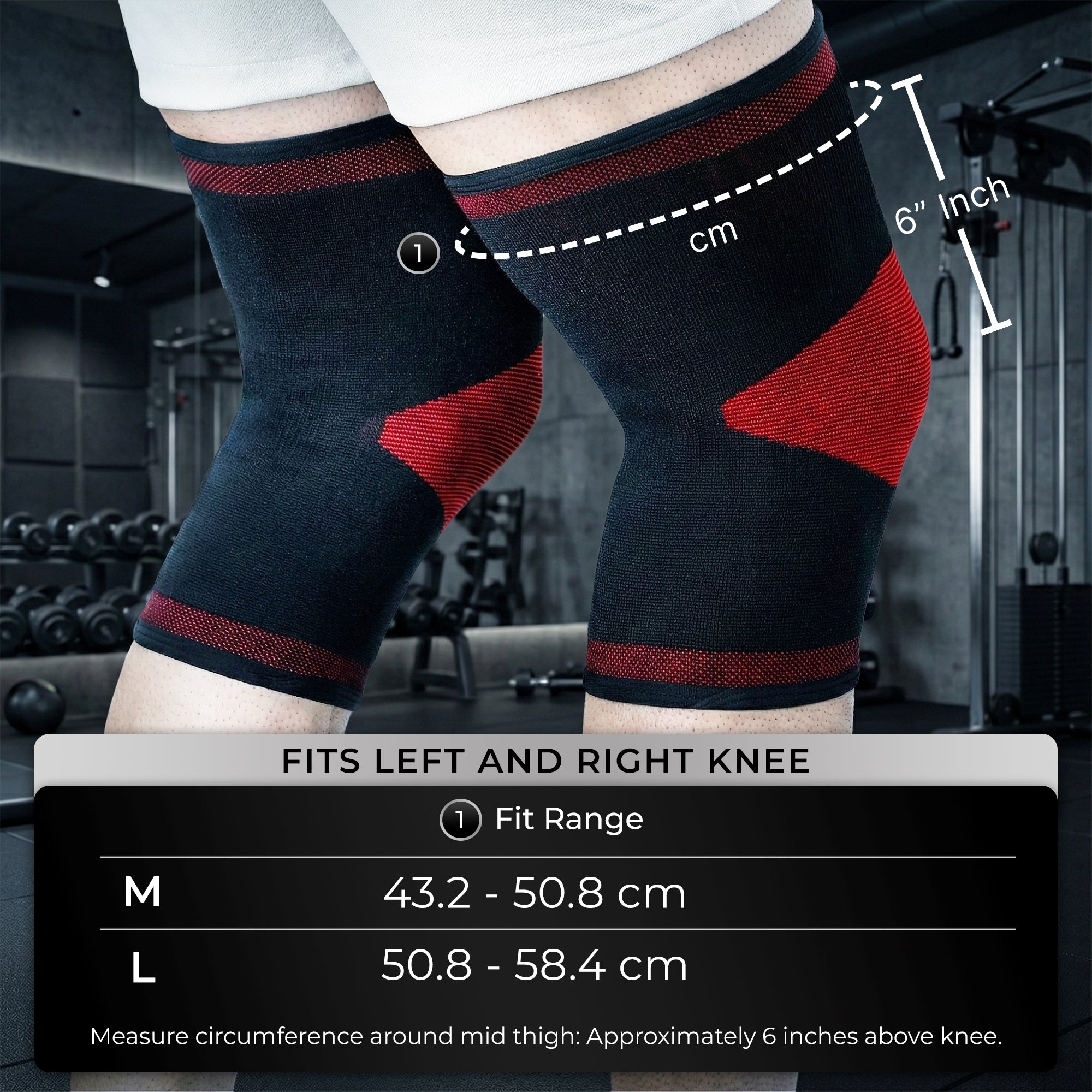 Knee Power Pack (Thermo Gel + Knee Support)