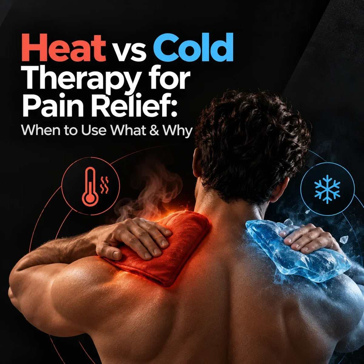 Heat vs Cold Therapy for Pain Relief: When to Use What & Why