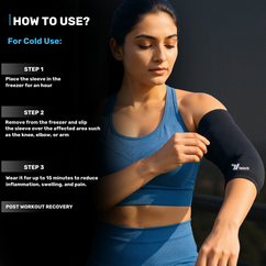 Hot & Cold Compression Sleeve - Elbow/ Knee/ Shins/ Ankle