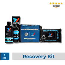  Mumbai City FC X UpUrFit Recovery Kit (Cryo Gel, Epsom Salts Body Wash, XXXL B&F Wipes) + Premium Pouch Free!