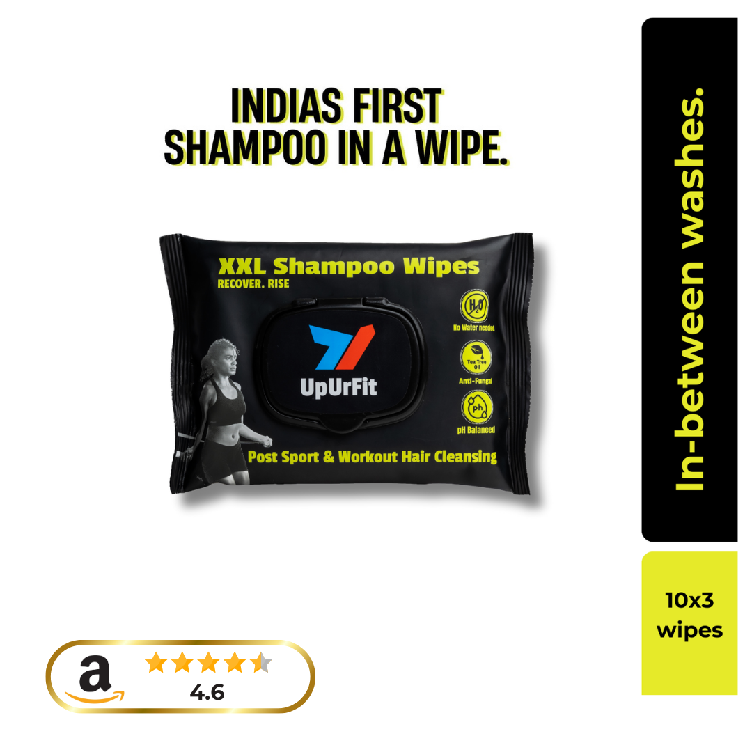 XXL Shampoo Wipes - 10 wipes x 3| Rinse-free Shampoo experience