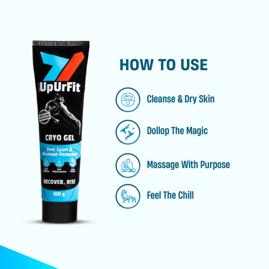 Cryo Gel, 100g | Post Sport & Workout Recovery