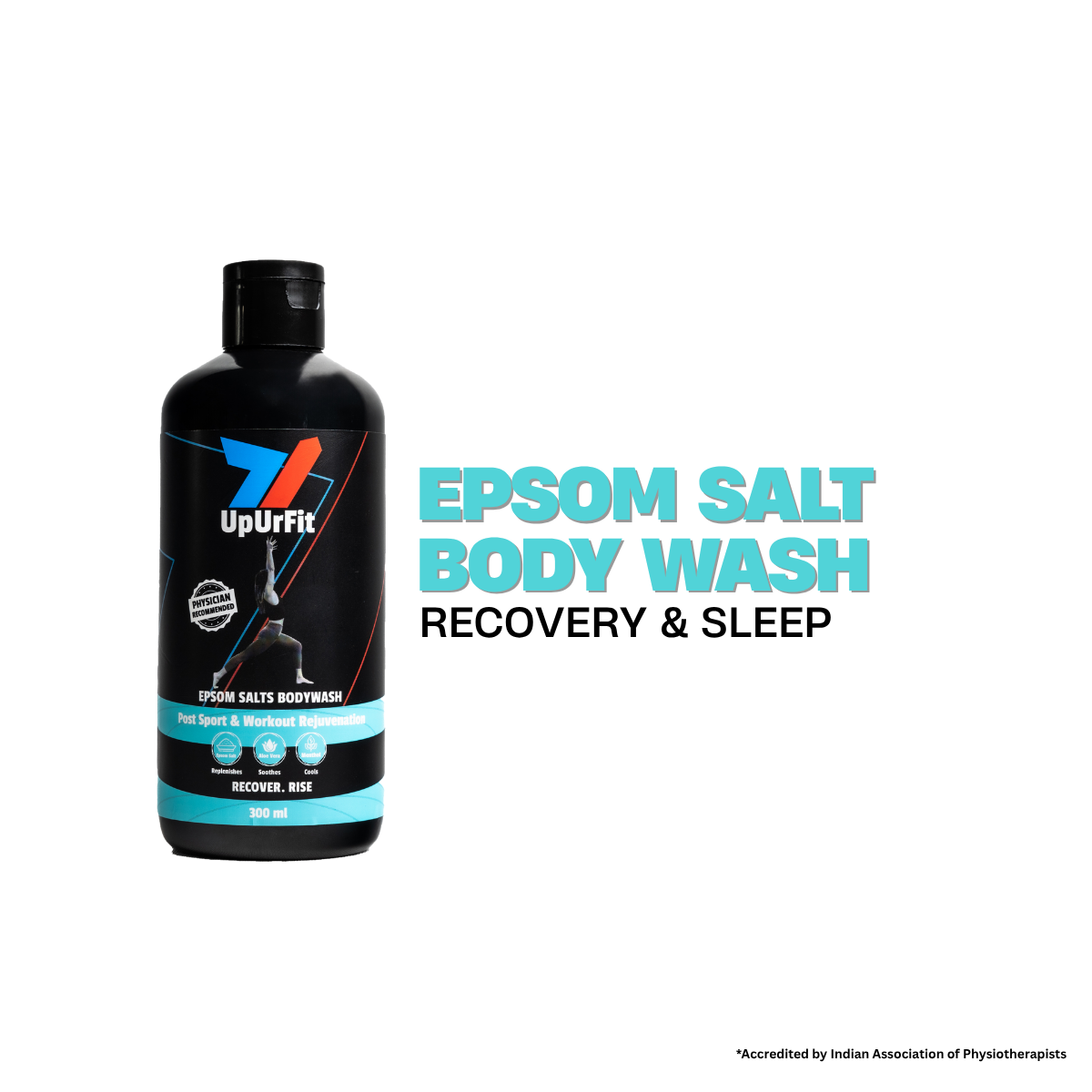 Epsom Salts Body Wash 300ml | Magnesium Recovery