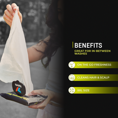 XXL Shampoo Wipes - 30 wipes (10 x 3)