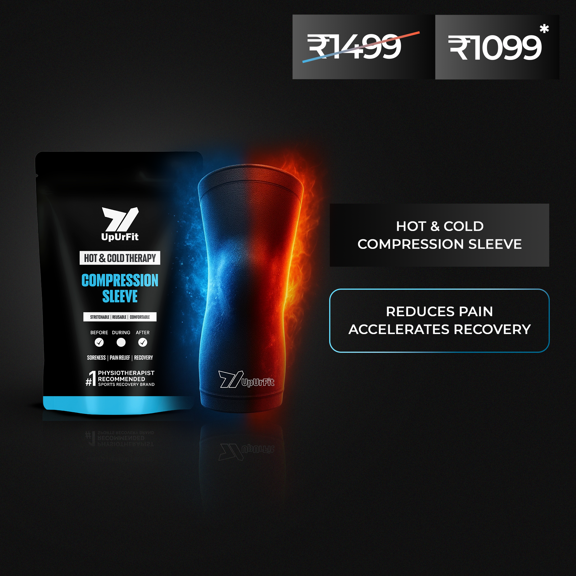 Hot & Cold Compression Sleeve