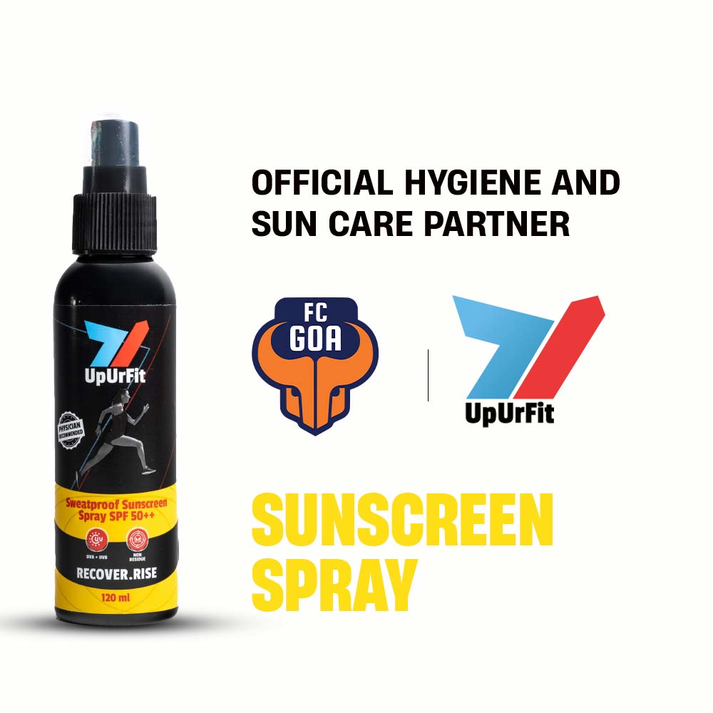 Sweatproof Sunscreen Spray Mist 120ml SPF 50 ++