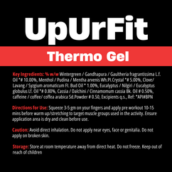 Thermo Gel | Pre-Workout | Pre-Sport | Muscle Activation